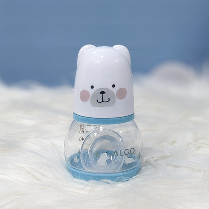 ALGO BPA-Free Baby Feeding Bottle – 80ml Soft Squeeze Feeder for Newborns