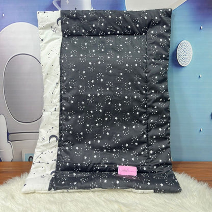 Starry Dreams Baby Bedding Set - 8 Pieces (Black)