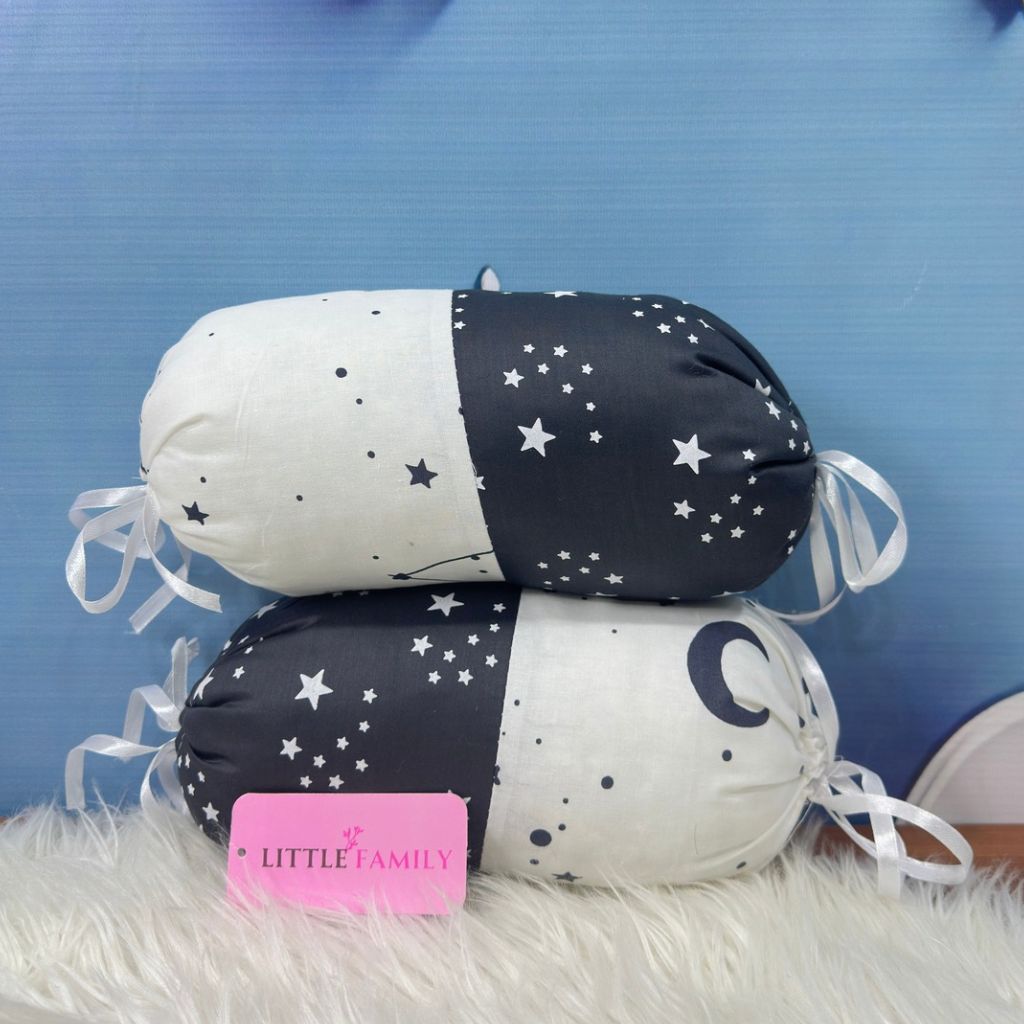 Starry Dreams Baby Bedding Set - 8 Pieces (Black)