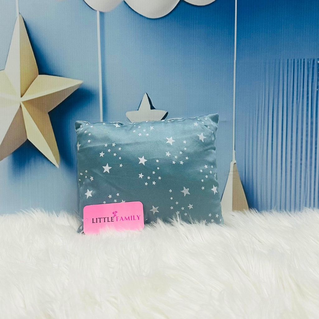 Starry Dreams Baby Bedding Set - 8 Pieces (Blue Grey)