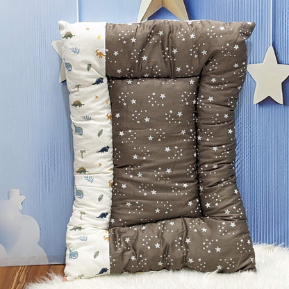 Starry Dreams Baby Bedding Set - 8 Pieces (Golden Brown) | Large