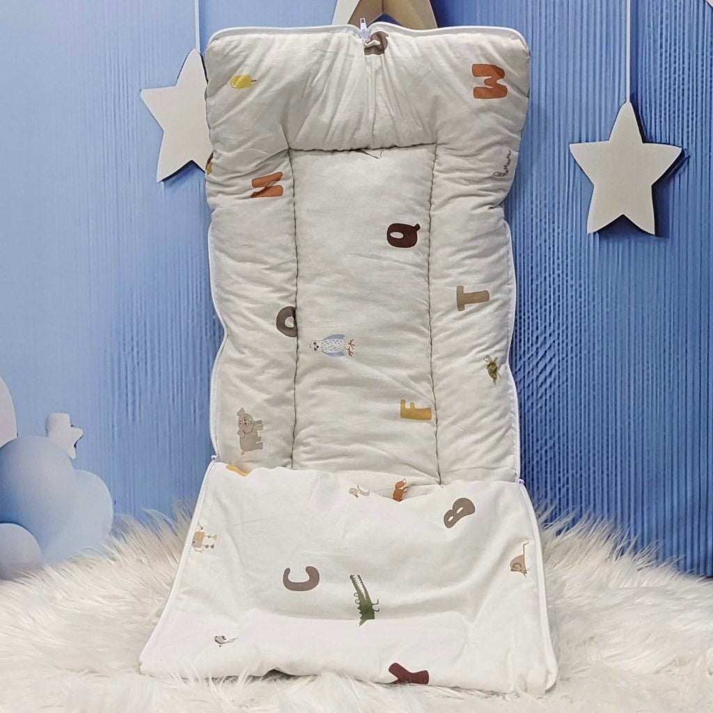 Starry Dreams Baby Bedding Set - 8 Pieces (Caramel) | Large