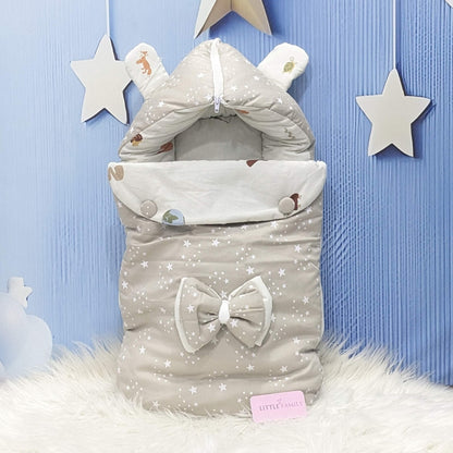 Starry Dreams Baby Bedding Set - 8 Pieces (Caramel) | Large