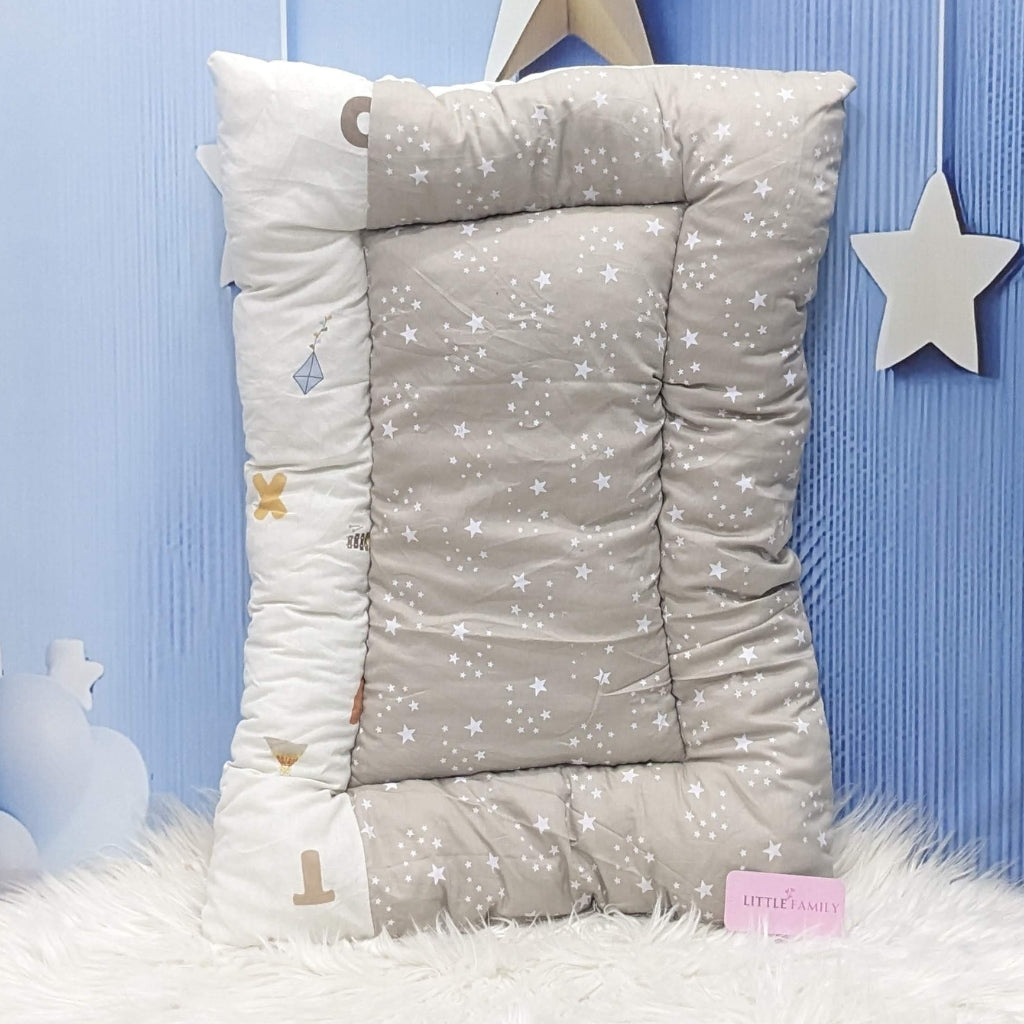 Starry Dreams Baby Bedding Set - 8 Pieces (Caramel) | Large
