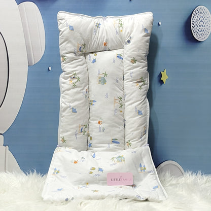 Starry Dreams Baby Bedding Set - 8 Pieces (Soft Mint) | Large