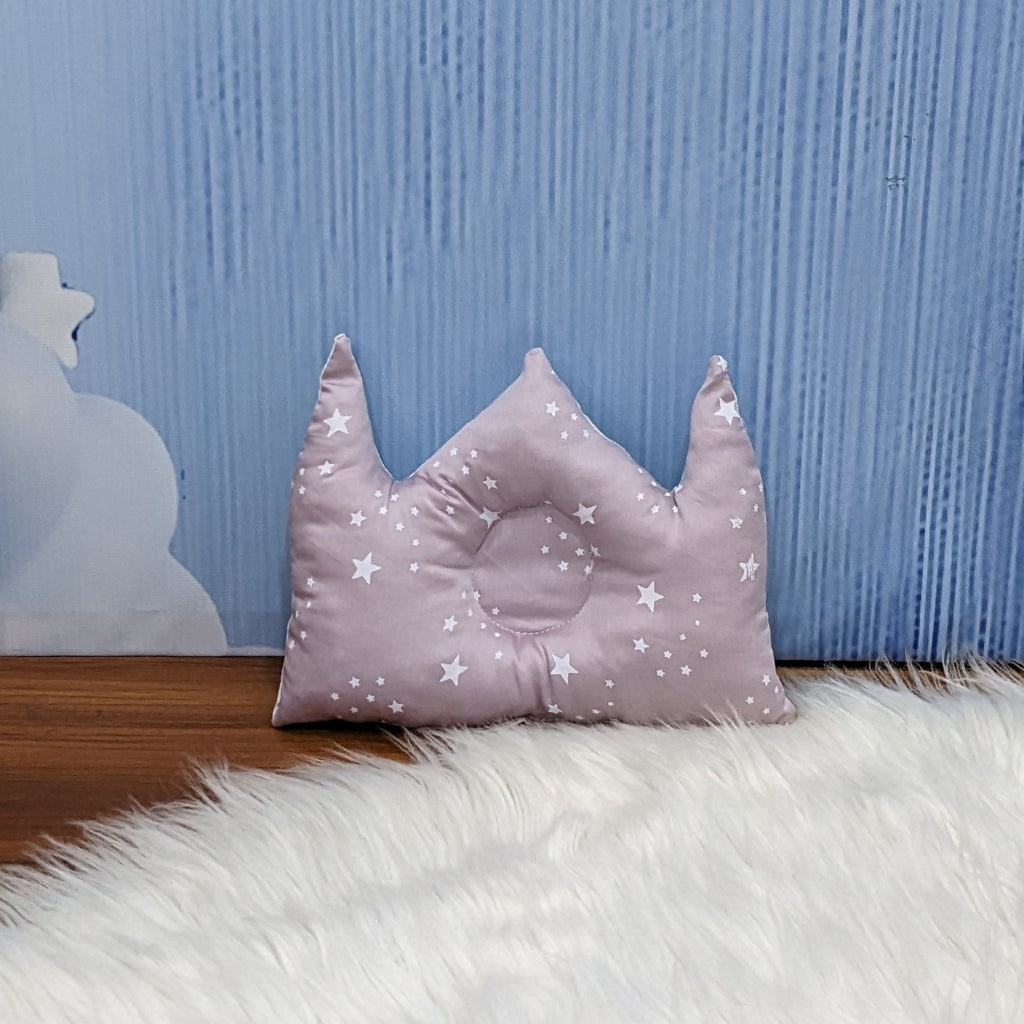 Starry Dreams Baby Bedding Set - 8 Pieces (Dusty Purple) | Large