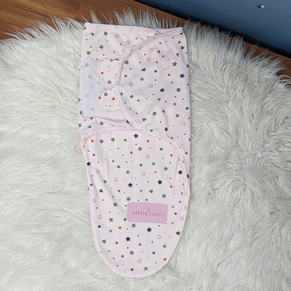 "Starry Heart" Theme Baby Swaddle