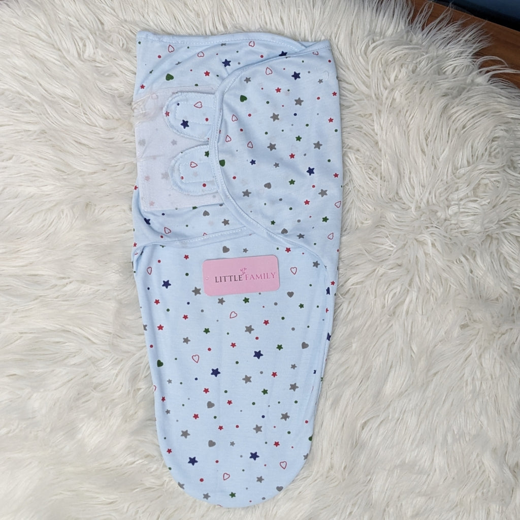 "Starry Heart" Theme Baby Swaddle