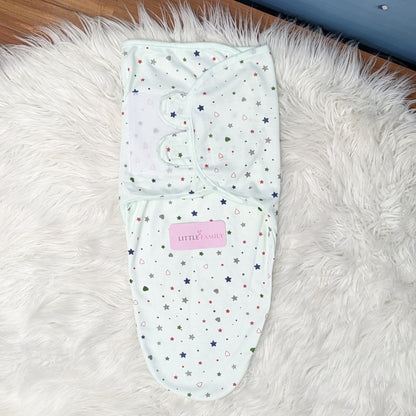 "Starry Heart" Theme Baby Swaddle