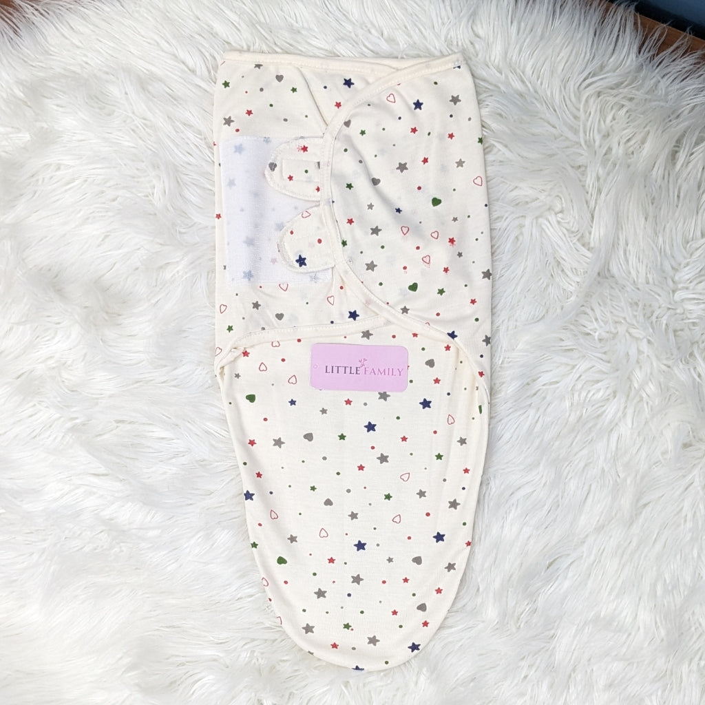 "Starry Heart" Theme Baby Swaddle