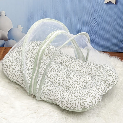 Starry Dreams Baby Bedding Set - 8 Pieces (Mint Green) | Large