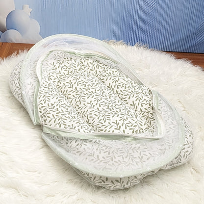 Starry Dreams Baby Bedding Set - 8 Pieces (Mint Green) | Large