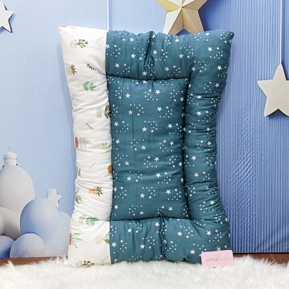 Starry Dreams Baby Bedding Set - 8 Pieces (Pine Green) | Large