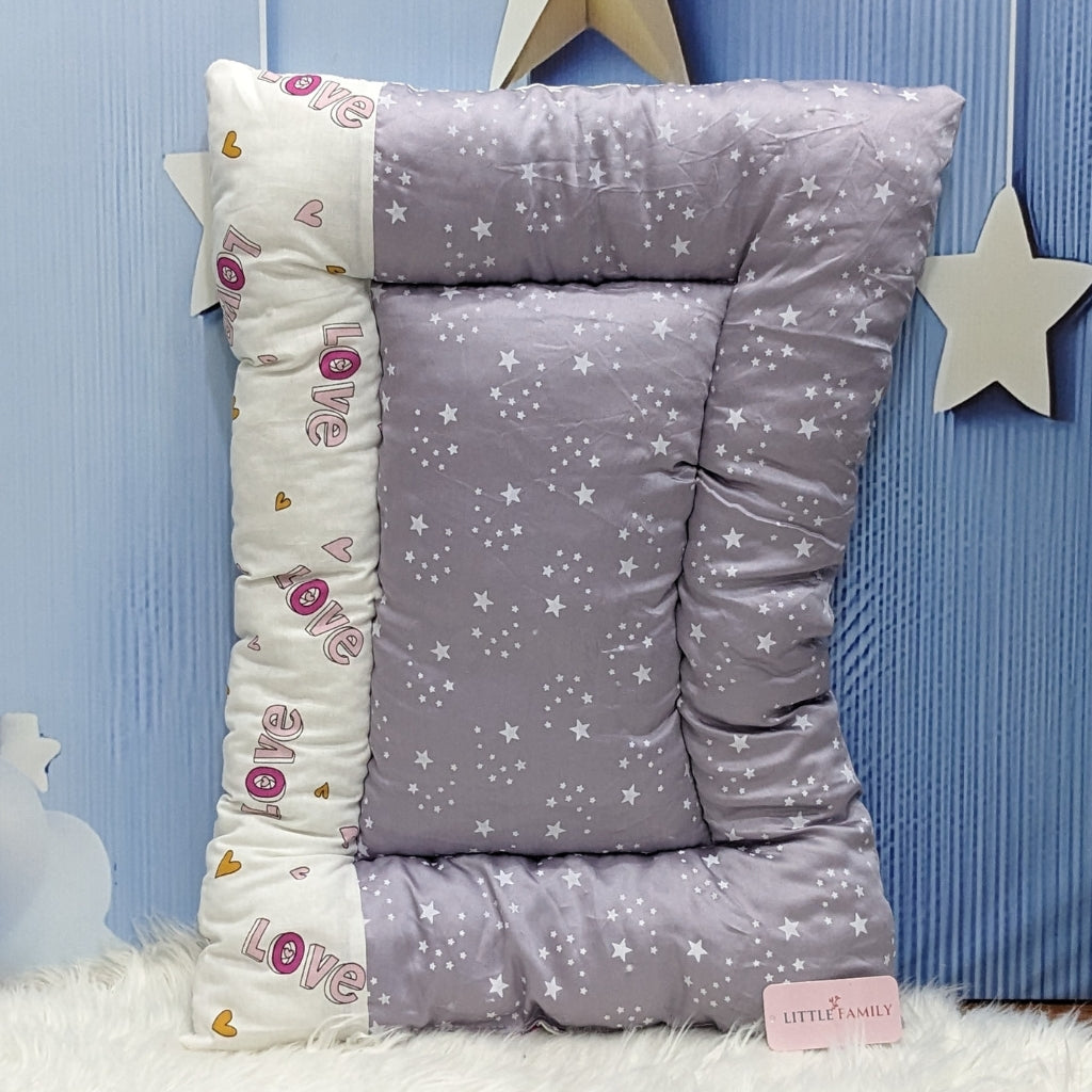 Starry Dreams Baby Bedding Set - 8 Pieces (Purple) | Large