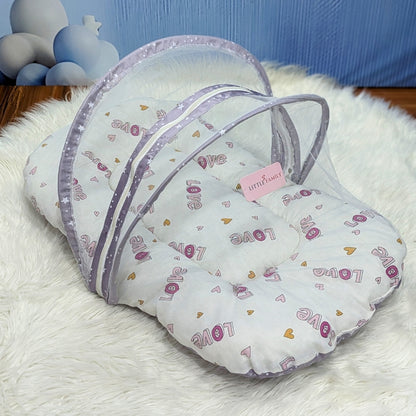 Starry Dreams Baby Bedding Set - 8 Pieces (Purple) | Large