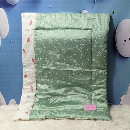 Starry Dreams Baby Bedding Set - 8 Pieces (Sage Green) | Large