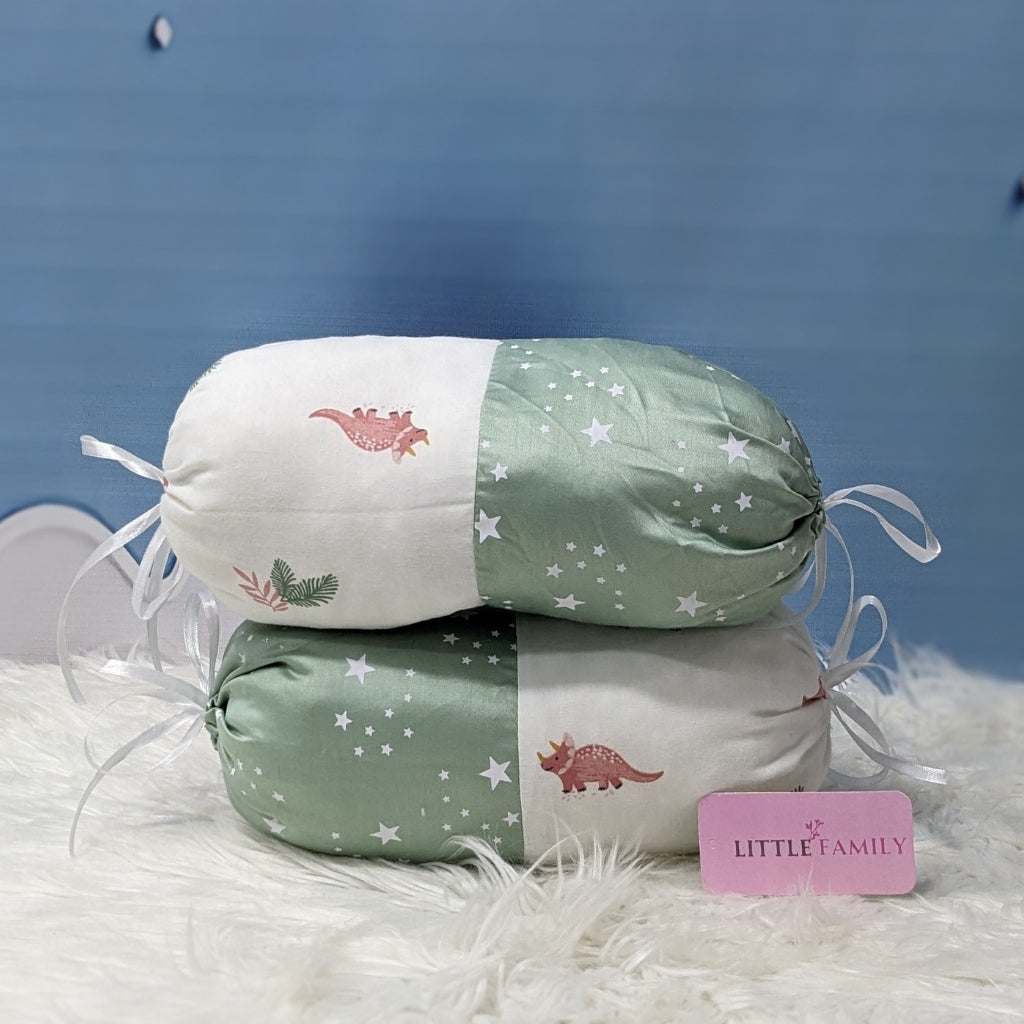 Starry Dreams Baby Bedding Set - 8 Pieces (Sage Green) | Large