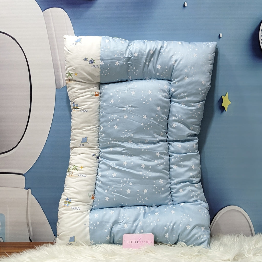 Starry Dreams Baby Bedding Set - 8 Pieces (Sky Blue) | Large