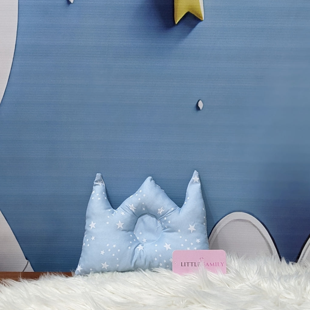 Starry Dreams Baby Bedding Set - 8 Pieces (Sky Blue) | Large