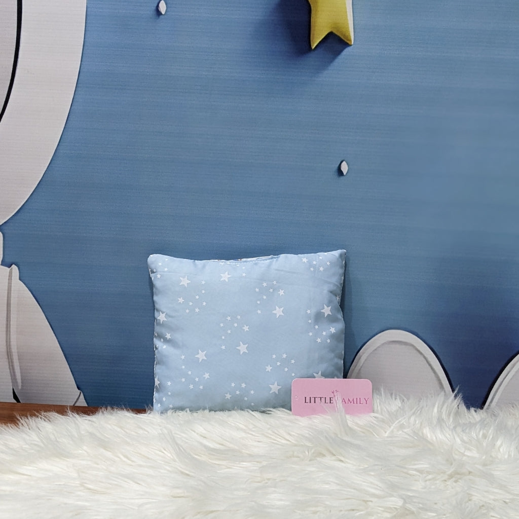 Starry Dreams Baby Bedding Set - 8 Pieces (Sky Blue) | Large