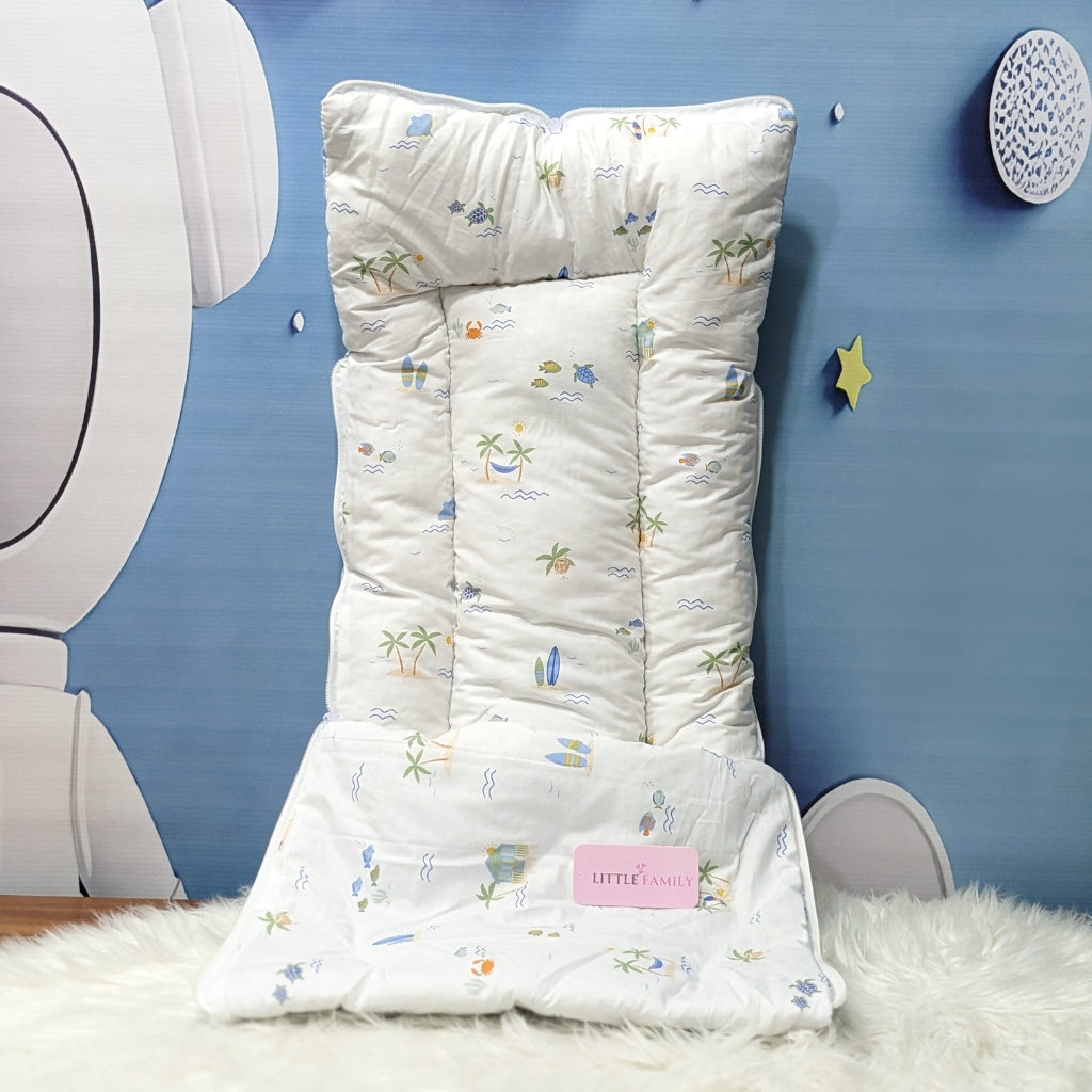 Starry Dreams Baby Bedding Set - 8 Pieces (Sky Blue) | Large