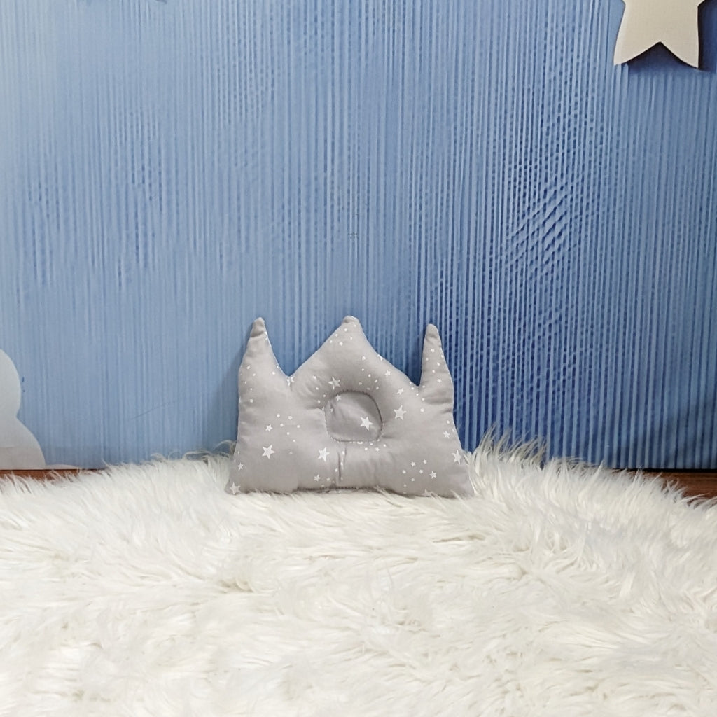 Starry Dreams Baby Bedding Set - 8 Pieces (Soft Grey) | Large