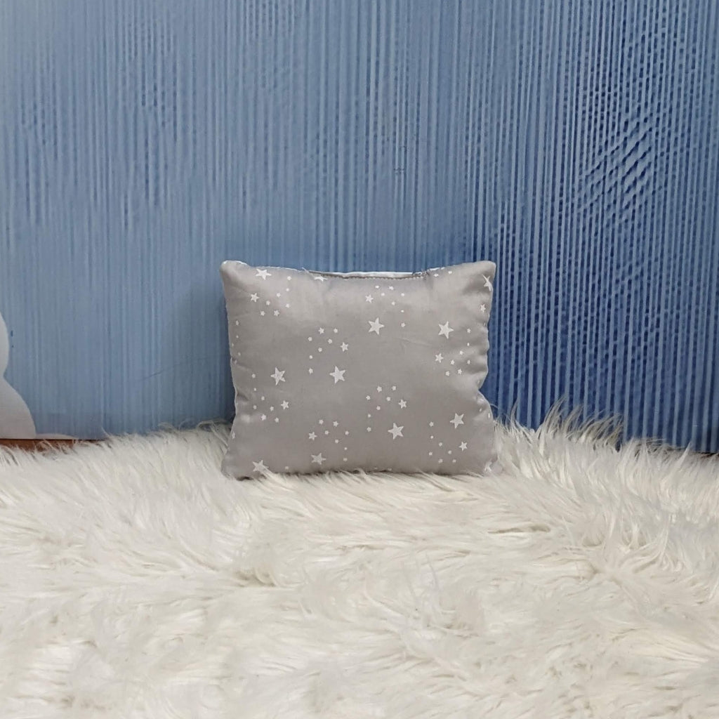 Starry Dreams Baby Bedding Set - 8 Pieces (Soft Grey) | Large