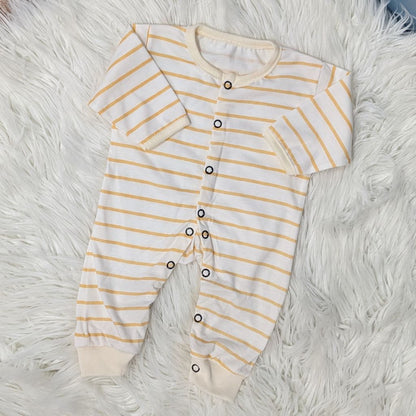 Pack of 3 Premium Baby Rompers – Gentle & Breathable