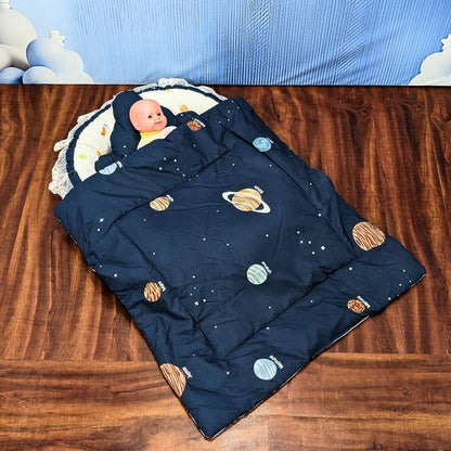 Galaxy Theme Baby Bedding Set - 9 Pieces