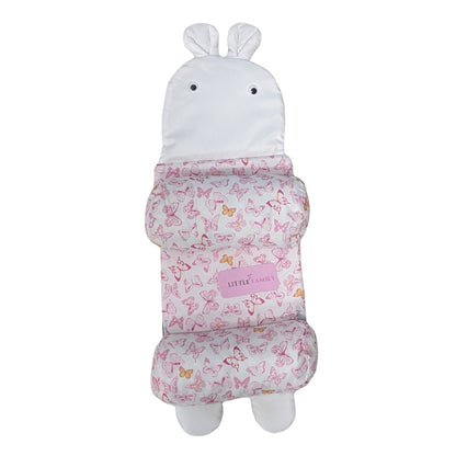 Pink Butterflies Baby Head Shaping Pillow – Ergonomic Support