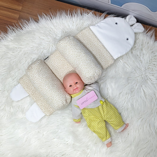 Caramel Baby Head Shaping Pillow – Ergonomic Support