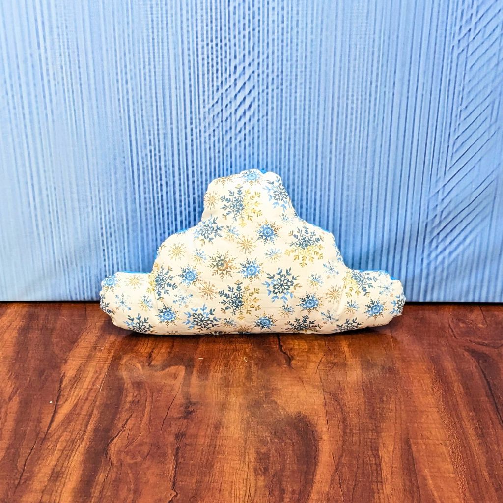 Snowflake Theme Baby Bedding Set - 9 Pieces