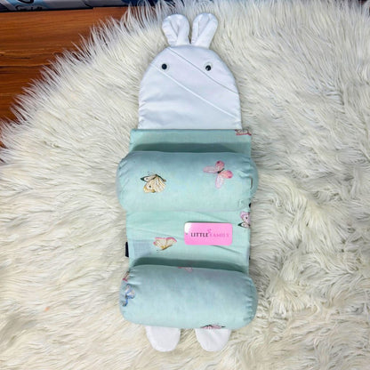 Mint Butterfly Baby Head Shaping Pillow – Ergonomic Support
