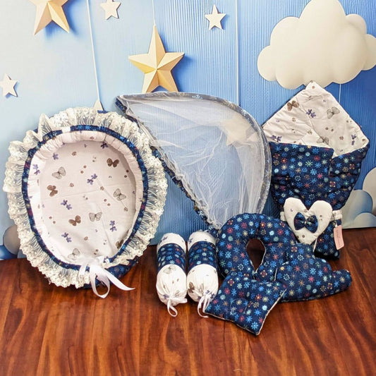 Celestial Charm Baby Bedding Set - 9 Pieces