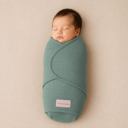 Premium Muslin Swaddle & Receiving Blanket Set
