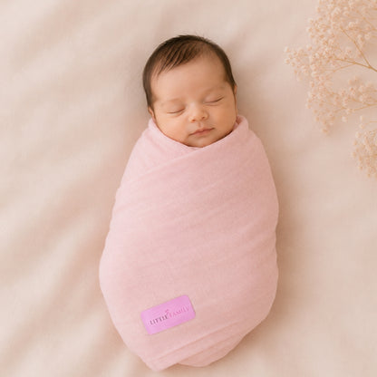 Premium Muslin Swaddle & Receiving Blanket Set