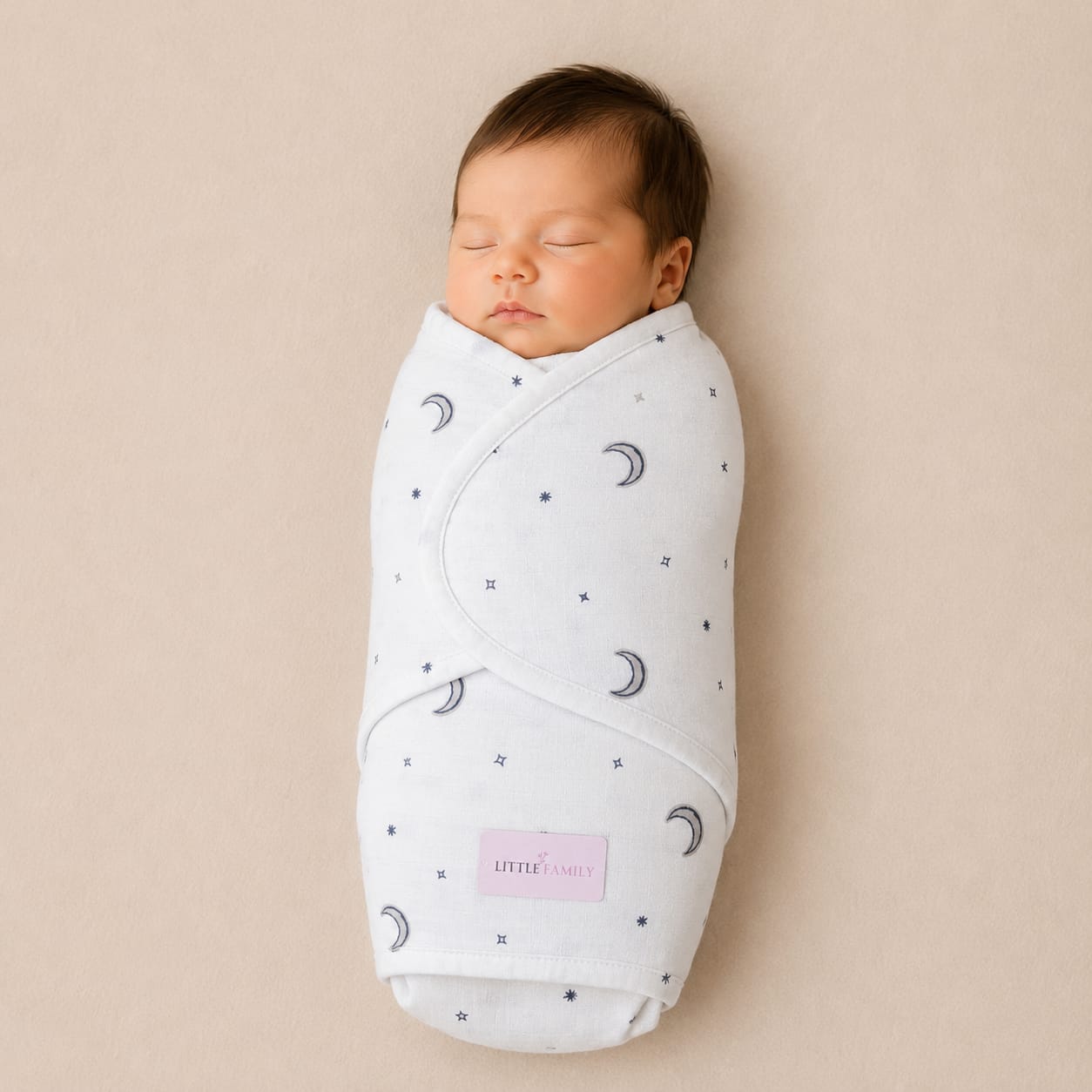 Premium Muslin Swaddle & Receiving Blanket Set