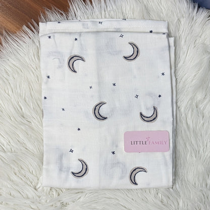 Premium Muslin Swaddle & Receiving Blanket Set