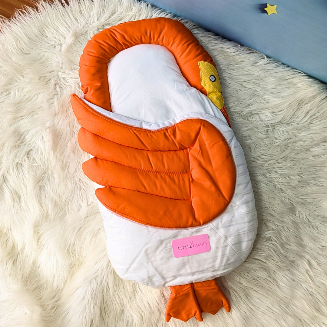 Swan Sleeping Baby Carry Nest – Orange