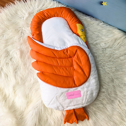 Swan Sleeping Baby Carry Nest – Orange