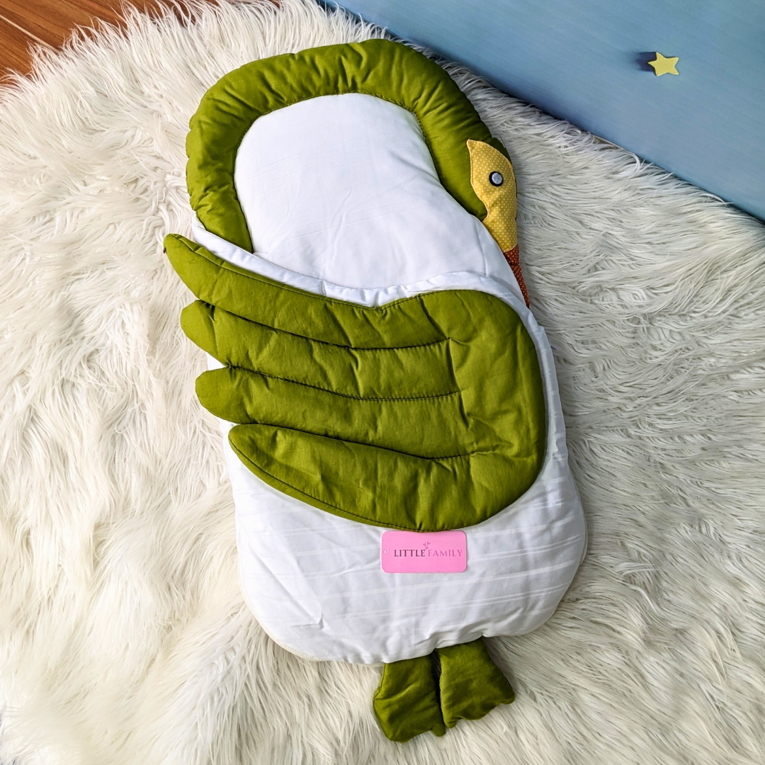 Swan Sleeping Baby Carry Nest – Parrot Green