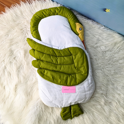 Swan Sleeping Baby Carry Nest – Parrot Green