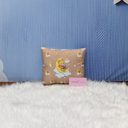 "Teddy On Moon" Baby 8 PC'S Bedding Set - (Soft Camel) | Large