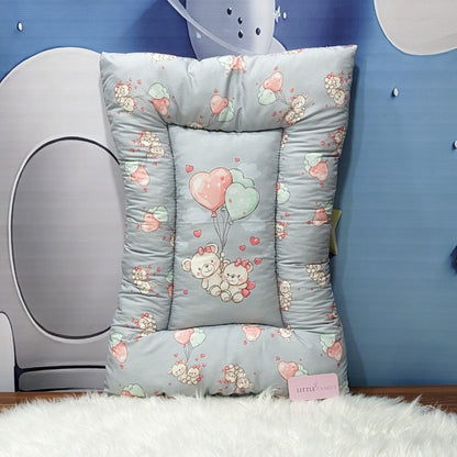 "Teddy Love" Baby 8 PC'S Bedding Set - (Grey) | Large