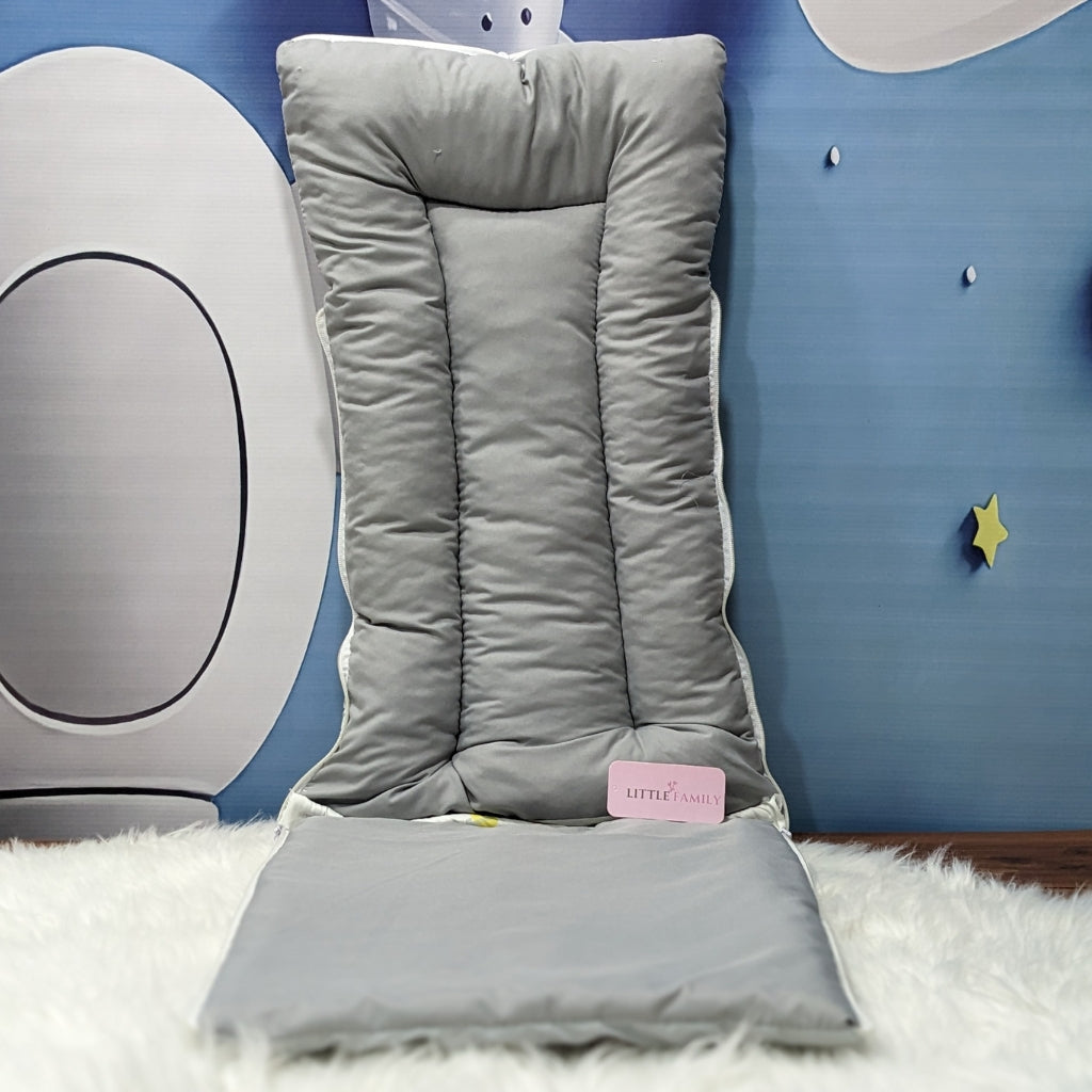 "Teddy Love" Baby 8 PC'S Bedding Set - (Grey) | Large