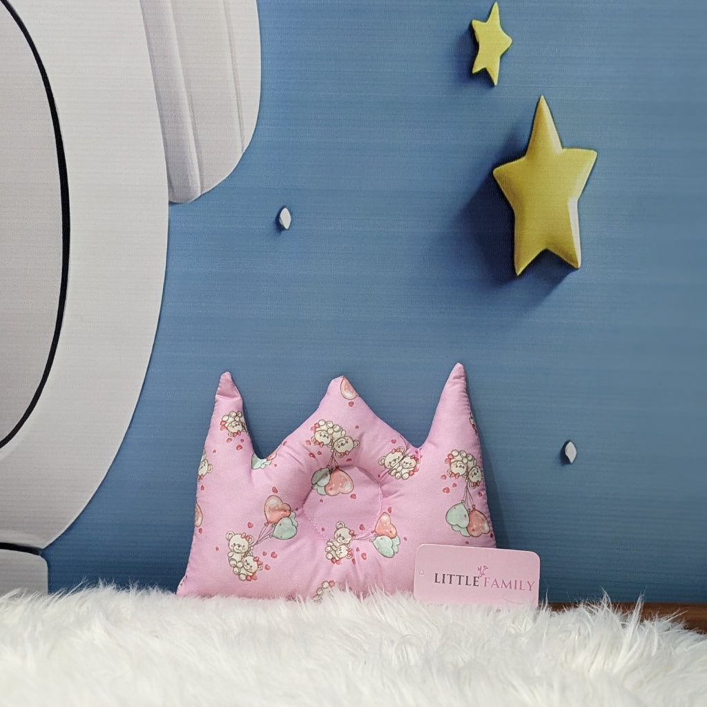 "Teddy Love" Baby 8 PC'S Bedding Set - (Pink) | Large