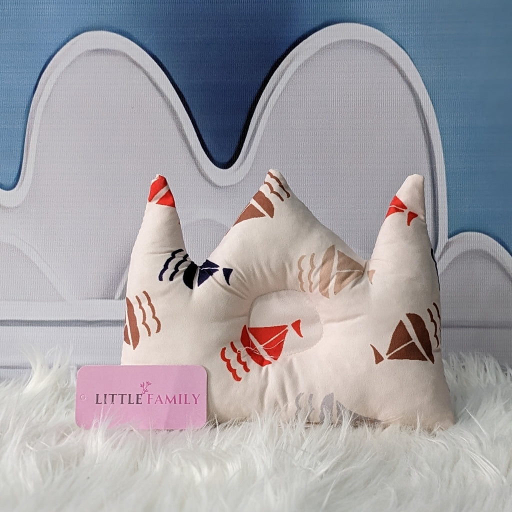 "Time To Travel" Theme Newborn Baby Carry Nest - Soft Poly Cotton | Soft Brown