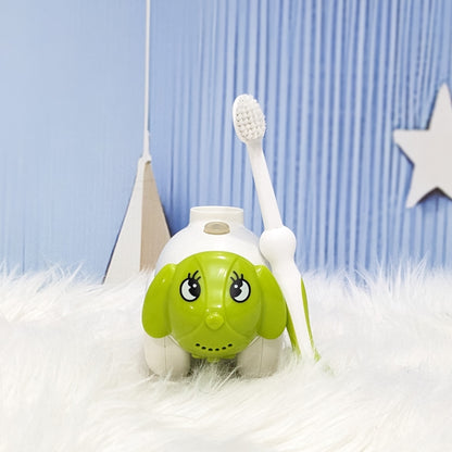 Musical Baby Toothbrush with Cute Animal Holder
