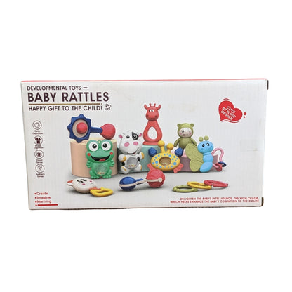 Premium Baby Rattle Toys Set - (3-Piece)