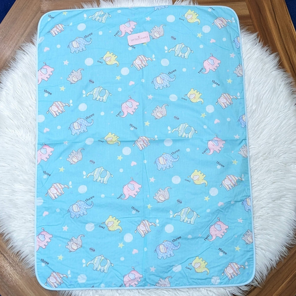 Premium Triple XL Waterproof Baby Urine Pad – Elephant Count